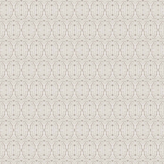 Tapet Infinity Strokes Beige pe un perete intr-o camera cu mobilier din lemn