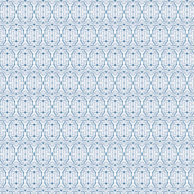 Tapet lavabil cu design geometric abstract, in nuante de albastru si gri