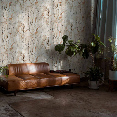 Tapet lavabil Timeless Stones Beige - design modern, elegant, minimalist.