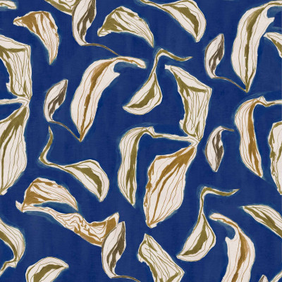 Tapet Moroccan Branches, Blue, cu design geometric modern și elegant. Se potrivește perfect în orice spațiu din casă.