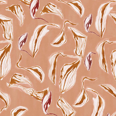 Tapet lavabil Moroccan Branches, cu design modern, in nuante de roz pal.