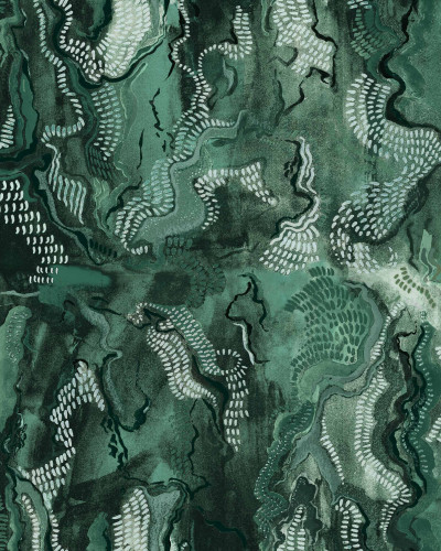 Tapet Timeless Stones, Green