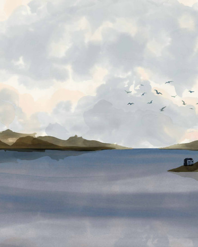 Dungeness View, Blue, Coordonne