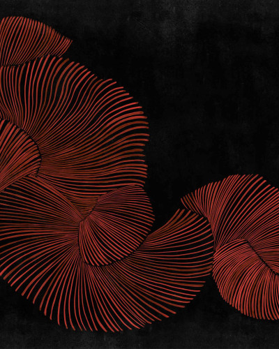 Tapet Diving Moment, Red, Coordonne