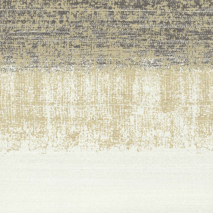 Tapet lavabil Layers Mixed Metals, cu aspect textil, in nuante neutre de bej si gri, cu accente metalice.