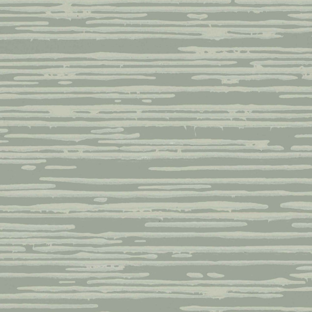 Tapet lavabil Waterfall Evergreen, cu design abstract cu dungi orizontale, culori: verde închis și alb