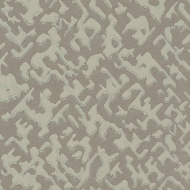 Tapet cu model abstract in nuante de gri.