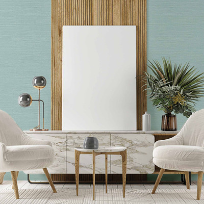 Tapet lavabil Rafia Pop de la Coordonne cu design subtil, cu un efect de textură fină. Tapetul este perfect pentru living, dormitor sau birou.