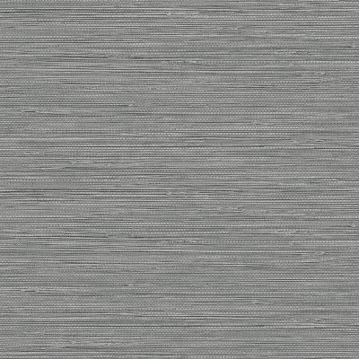 Tapet lavabil cu aspect texturat, imitand fibra naturala. Culoare gri deschis.