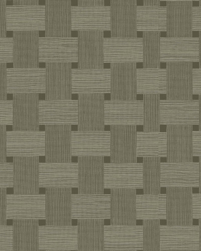 Tapet cu design geometric minimalist, cu textură subtilă, asemănătoare cu împletitura rafiei.