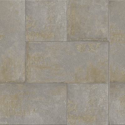 Tapet lavabil Metal Plates cu aspect industrial modern