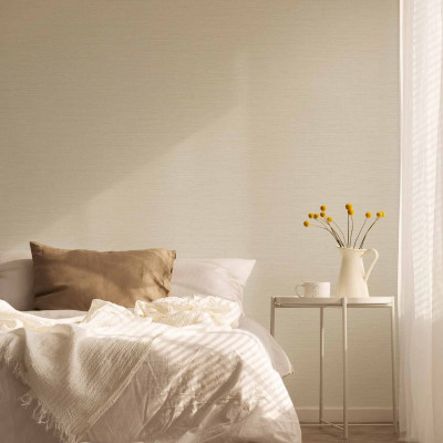 Tapet Plain Linen 64730007, cu design simplu și elegant, cu un aspect de in texturat, perfect pentru dormitoare, livinguri și spații de relaxare.