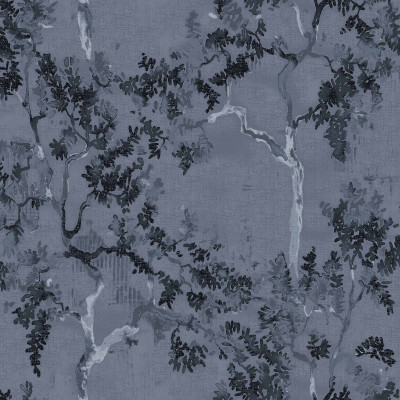 Willow Poem, Navy, Coordonne 5mp / rola