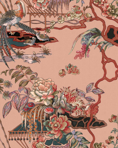 Sacred Pheasants, Rose, Coordonne 5mp / rola