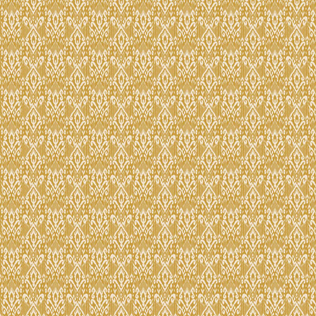 Tapet Padmasalis Mustard cu design asiatic tradițional