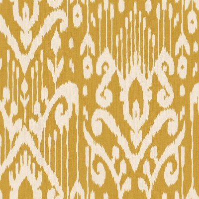 Tapet Padmasalis Mustard cu design asiatic tradițional