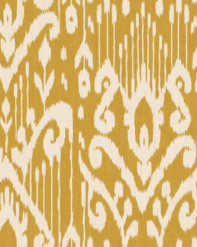 Tapet Padmasalis Mustard cu design asiatic tradițional