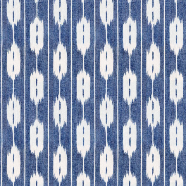 Tapet lavabil Llengües Blue - design modern, nuante albastru si alb, model geometric.