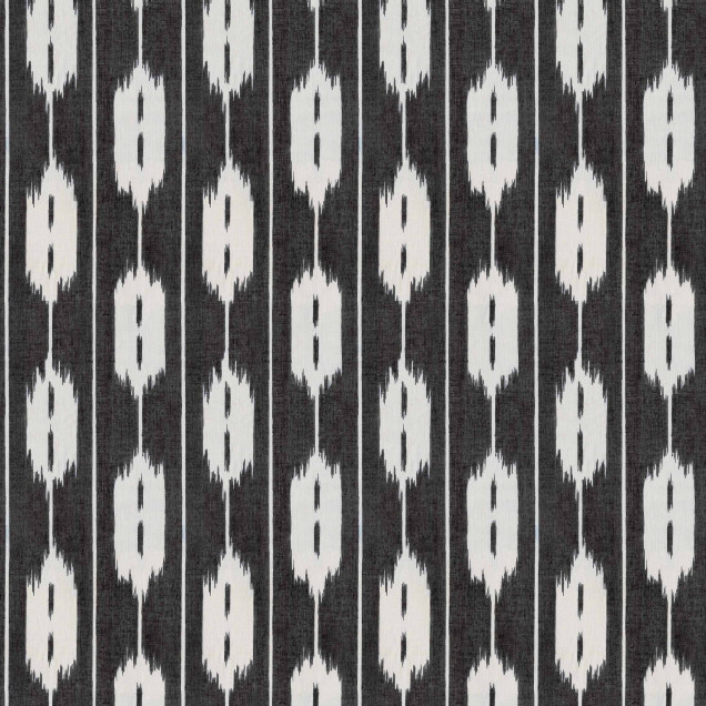 Tapet lavabil Llengües Black cu design geometric, în decorul unei case moderne.