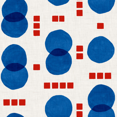 Rebel Dots, Blue, TresTintas 5mp / rola