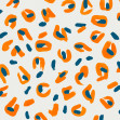 Funky Leopard, White, TresTintas 5mp / rola
