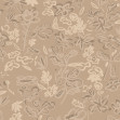 Tapet lavabil Crazy Flowers, Beige, TresTintas 5mp / rola