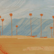 Palms View, Light Blue, TresTintas