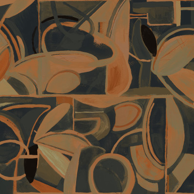 Giant Abstract, Black, TresTintas