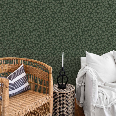 Robledal, Parra lavabil cu design floral elegant, perfect pentru a crea un ambient modern și relaxant în orice încăpere.