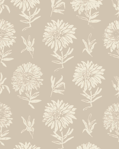 Tapet lavabil Parterre, Cisne cu design floral subtil