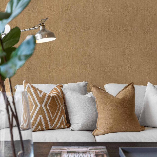 Tapet Sergé Single Ocre