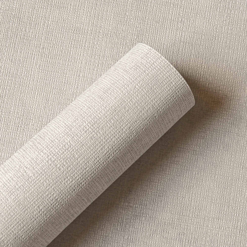 Rulou de tapet cu aspect textil, Raphia Single, in nuanta Natur, din colectia Palette, Coordonne.