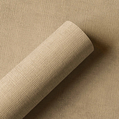 Tapet lavabil Raphia Single Ocre