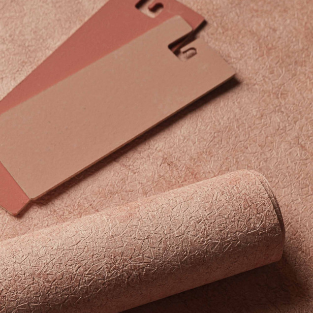 Rulou de tapet cu textura de piatra, culoare corail