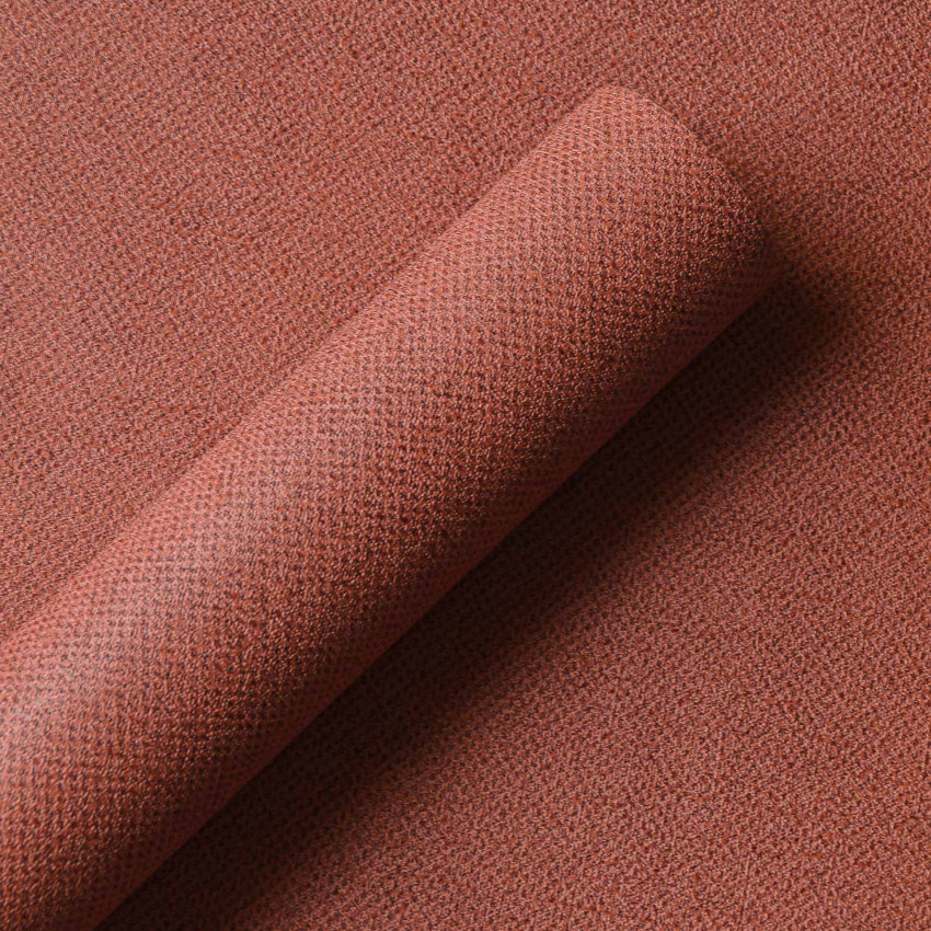Rulou de  Serpent Single, Corail, lavabil, cu textură fină, de culoare coral