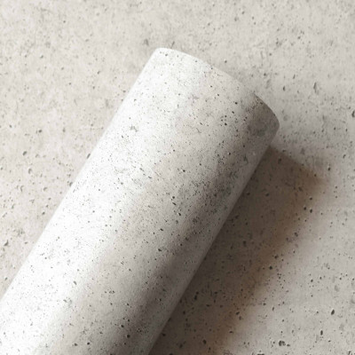 Rulou de tapet Ciment Single, Taupe II, Palette, Coordonne cu textură asemănătoare betonului