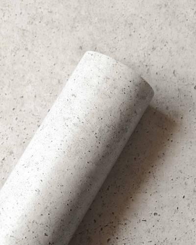 Rulou de tapet Ciment Single, Taupe II, Palette, Coordonne cu textură asemănătoare betonului
