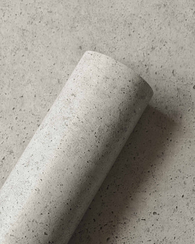 Tapet lavabil cu textura de beton in nuanta de Taupe