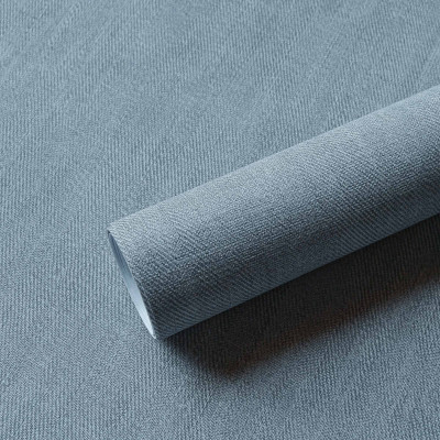 Rolă de tapet Sergé Single Outremer cu finisaj textil