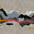 Landscape Collage, Grey, TresTintas