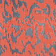 Moire Screen, Coral, TresTintas 5mp / rola