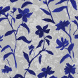 Blooming Damask, Blue, TresTintas 5mp / rola