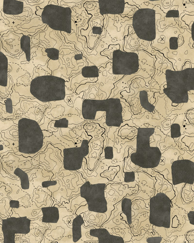 Tapet modern gri cu model geometric abstract.