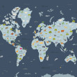 Animal Map, Wave, Coordonne