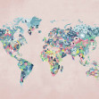Diversity Map, Peach, Coordonne