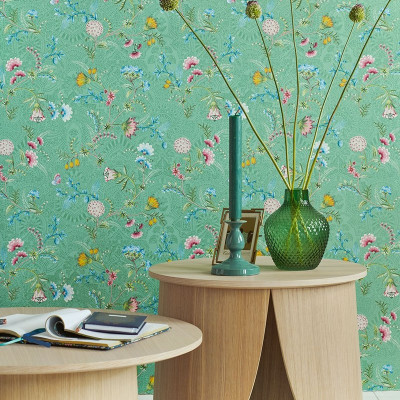 Tapet floral verde menta Pip Studio 5, 300124