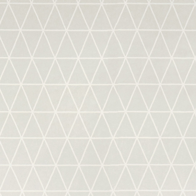 Tapet modern gri cu triunghiuri delicate