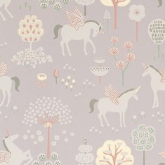 Tapet True Unicorns, Lilac, Majvillan