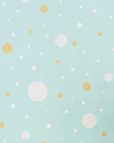 Confetti Turquoise - tapet cu design modern și vesel, perfect pentru a crea un spațiu unic și plin de viață în camera copilului.
