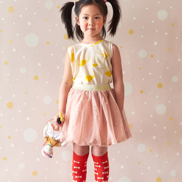 Confetti Soft Pink tapet cu design unic